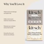 Kitsch Rice Water Shampoo & Conditioner Bar Set