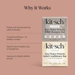 Kitsch Rice Water Shampoo & Conditioner Bar Set