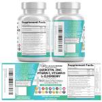 Quercetin, Zinc, Vitamin C & D Supplement Blend