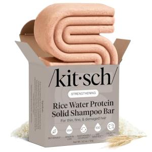 Kitsch Rice Water Shampoo Bar for All Hair Types