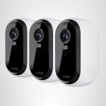 Arlo 2K Wireless Security Camera Bundle - 3 Pack