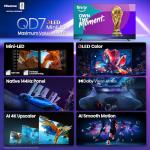 Hisense 85" QD7 Mini-LED 4K Smart TV