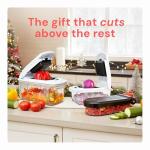 6-in-1 Vegetable Chopper and Cheese Slicer Combo