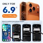 Magnetic iPhone 17 Pro Max Case with Camera Control