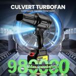 Powerful Cordless Leaf Blower with Dual Batteries