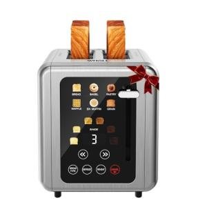 Digital Toaster with Sound Alerts - 2 Slice