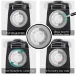 G-Homa 24 Hour Waterproof Outdoor Timer Outlet