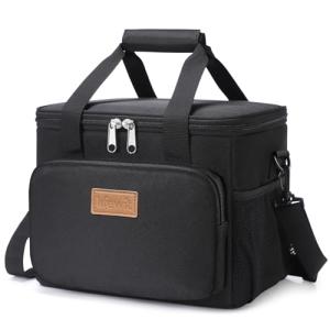 Lifewit Insulated Lunch Bag for Adults - Black
