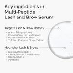 Peptide Lash and Brow Serum for Fuller Growth