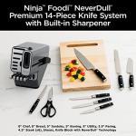 Ultimate 14-Piece Ninja Knife Set and Sharpener