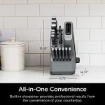 Ultimate 14-Piece Ninja Knife Set and Sharpener
