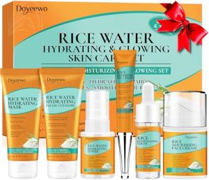 6-Piece Korean Rice Extract Skin Care Set