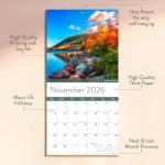 2026 National Parks Wall Calendar for Nature Lovers