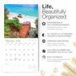 Tropical Beaches 2026 Wall Calendar – Perfect Gift