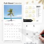 Tropical Beaches 2026 Wall Calendar – Perfect Gift