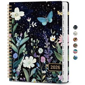 Celestial 2026 Planner for Women with Tabs