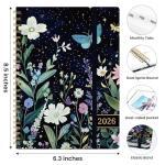 Celestial 2026 Planner for Women with Tabs