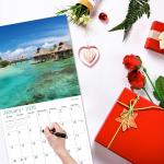 2026 Beach Wall Calendar - Organize in Style