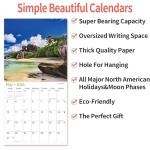 2026 Beach Wall Calendar - Organize in Style