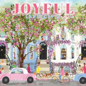 Joyful Landscapes 2026 Wall Calendar - 12"x12