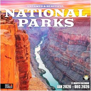 2026 Untamed National Parks Wall Calendar