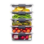 Airtight Rubbermaid Food Storage Containers Set of 5