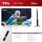 TCL 65-Inch 4K Smart TV with Fire TV