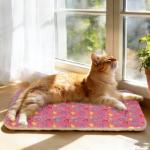 Ultra Soft Star Print Pet Bed for Cats & Dogs