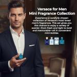 Versace Men's Cologne Sampler Set - 4 Mini Fragrances