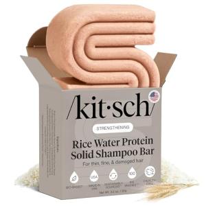Kitsch Rice Water Shampoo Bar for Dry Hair