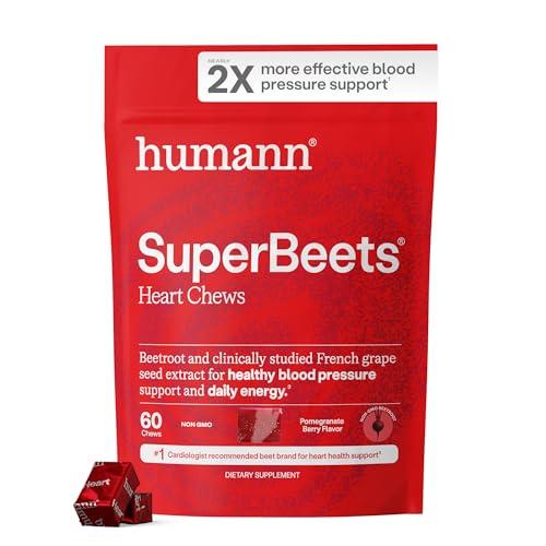SuperBeets Heart Chews for Energy and Blood Pressure