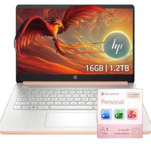 HP Ultrabook Laptop with 16GB RAM and 1.2TB Storage