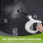 Handheld Steam Cleaner with 11 Accessories for Home