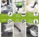 Handheld Steam Cleaner with 11 Accessories for Home
