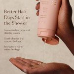 VEGAMOUR GRO Shampoo & Conditioner Set for Thicker Hair