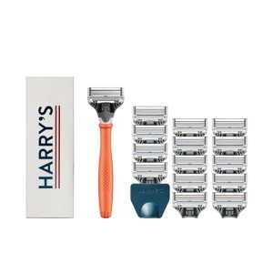 Harry's Men’s Shaving Kit - Razor & 15 Refills