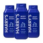 Harry's Body Wash Shower Gel, Stone Scent, 3-Pack