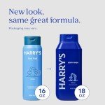 Harry's Body Wash Shower Gel, Stone Scent, 3-Pack