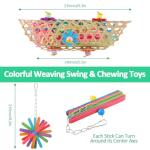 6 Pack Bird Shredding Toys for Budgies & Parrots