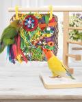 Colorful Cockatiel Foraging Toy for Birds