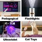 Cakkone 7-in-1 Interactive Cat Toy with Red Light