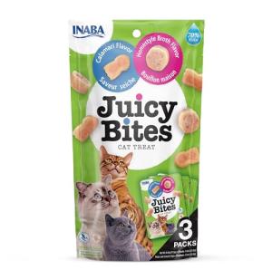 INABA Juicy Bites Cat Treats - Calamari Flavor
