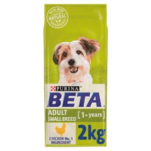 BETA Small Breed Chicken Dry Dog Food 2kg Pack