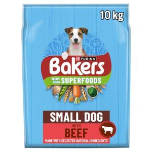 Bakers Beef & Veg Small Dog Food 10kg
