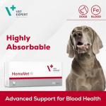 Hemovet Iron Supplement for Dogs - 60 Tablets