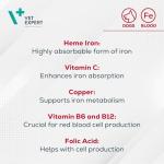 Hemovet Iron Supplement for Dogs - 60 Tablets