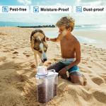 Portable Pet Food Storage Container - 2L/5L Sizes