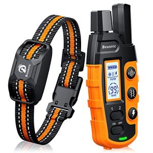 Bousnic Rechargeable Dog Training Collar with Remote