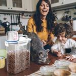Portable Pet Food Storage Container - 2L/5L Sizes