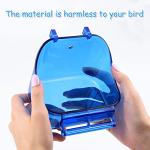 Bird Bath Tub for Cage Birds - Blue